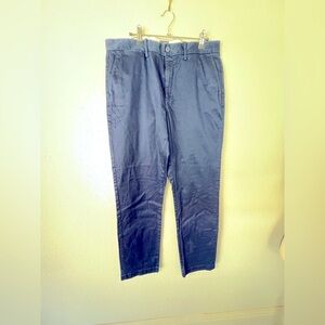 J. Crew Dark Blue Slacks Chino Dress Pants 33x34 813